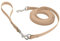 Petbo 5m Kurze Biothane Schleppleine 19mm mit abnehmbaren Kurzführer (ohne Handschlaufe/Kein Verheddern) Extra Breite 19mm für alle Hunde (Beige - Biothane)