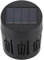Solar-Deckleuchten, 2 Stück, Blumen-Thema, Dekorative Solar-Wandleuchte, Solar-Zaun-Licht, Solar-Zaunlampe für Hinterhof, Hof, Treppengeländer, Terrasse, Pool, Stufe