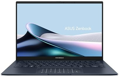 ASUS Zenbook 14 OLED UX3405CA-PZ006W - Ordenador Portátil 14 WQXGA+ 120Hz (Intel Core Ultra 9 285H, 32GB RAM, 1TB SSD, ARC 140T, Windows 11 Home) Azul Ponder - Teclado QWERTY español