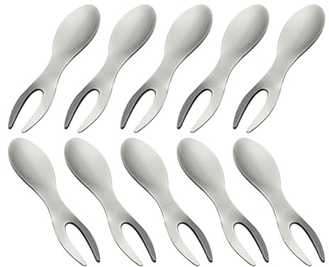 Porta pannocchie di mais – 10 pezzi porta pannocchie in acciaio inossidabile, picche antiscottatura per cucina, strumento per la preparazione e il servizio degli alimenti