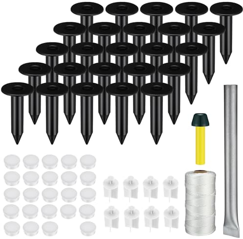 JolliLudo 1 Set Soccer Field Marking Kit Athletic Field Layout Systems Kits for Football, Baseball, Soccer & Other Sports Supplies, Perfect for Striping Straight Lines