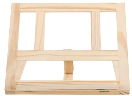 WEKAMOS Puzzle Deckelhalter Holz Faltbarer Puzzlebox Organizer Verstellbarer Ständer für Puzzledeckel Multifunktionaler Präsentationsständer für Zuhause und Reisen