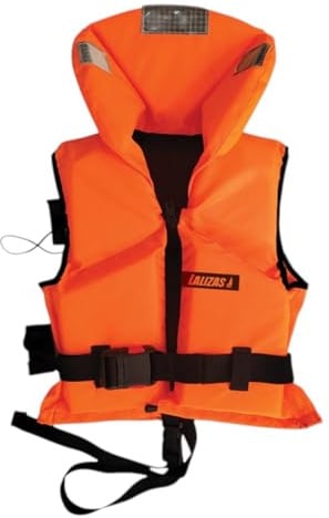 LALIZAS Rettungsweste 100N ISO 12402-4 CE Schwimmweste Nylonweste Regattaweste
