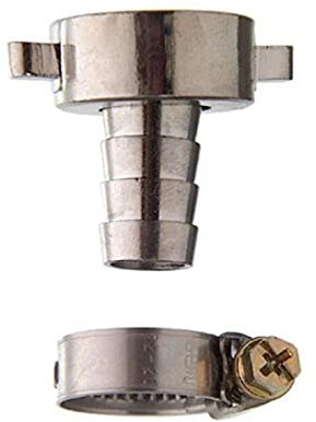 Cornat Schlauchverschraubung 3/4 Zoll, Überwurf 1/2 Zoll, chrom, TEC308001