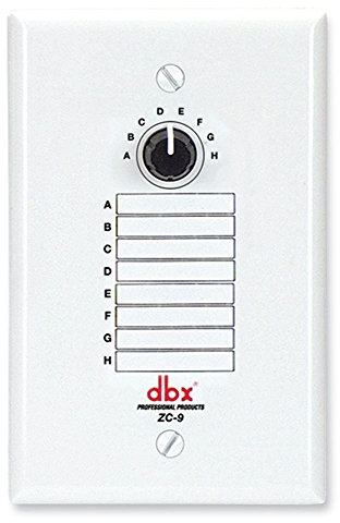 dbx ZC-9 Wall-Mounted Zone Controller