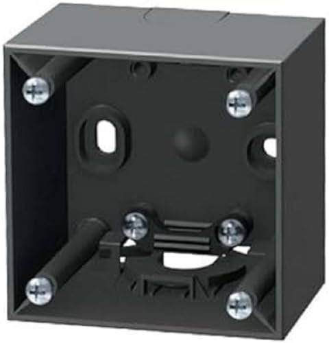 Aufbau-Gehäuse hoch AP Integro anthrazit BERKER 911512515, White