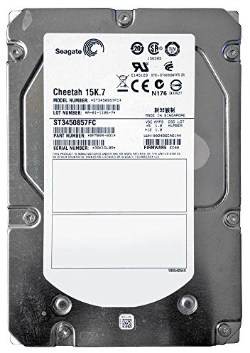 Seagate Cheetah 15K.7 ST3450857FC Interne Festplatte 450GB (8,9 cm (3,5 Zoll), 15000 rpm, Fibre Channel 4 GB/s) bulk