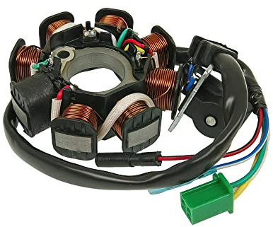 Lichtmaschine Stator 8 Spulen für GY6 125/150ccm