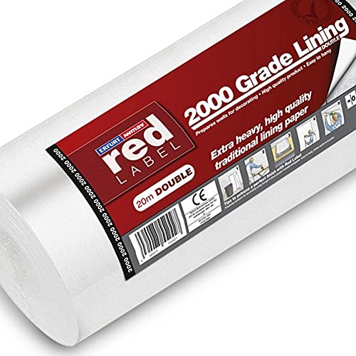 Erfurt Lining Paper 2000 Grade- 1 Double Roll