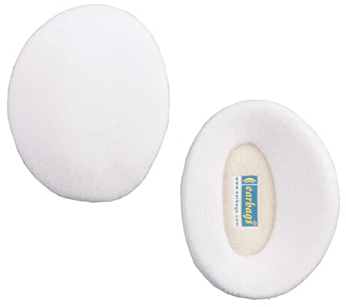 Earbags Ohrenwärmer Standard, reinweiß, S, earbags Fleece