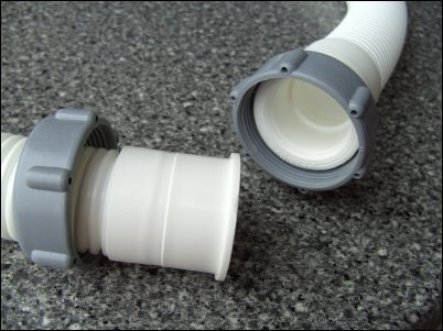 450 cm Schraubschlauch für Sandfilteranlage Intex, auch Krystal Clear Modell 636