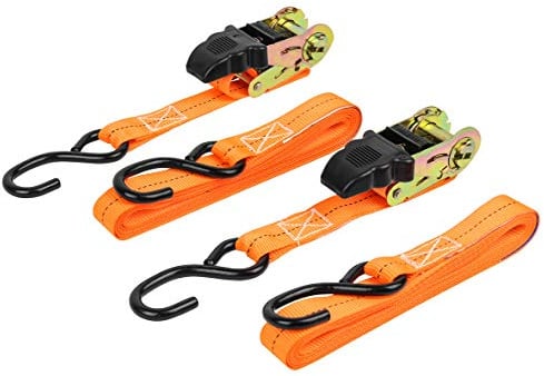 LAS 10300 Spanngurte mit Ratsche und S-Haken, 2-teilig