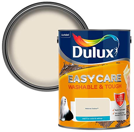 Dulux Easycare Washable & Tough Matt Emulsion Paint - Natural Calico - 5L