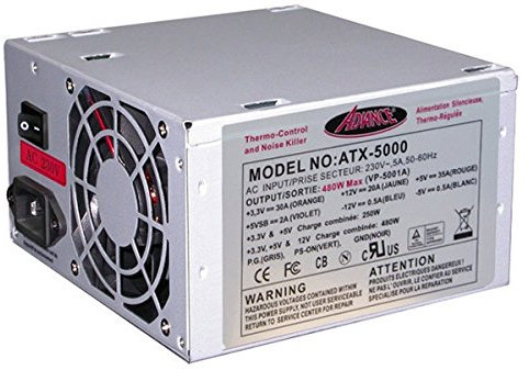 Alimentation interne pour PC - ATX - 480W max