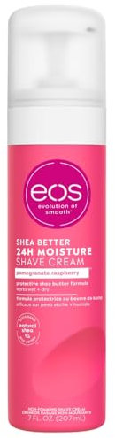 eos Ultra Moisturizing Shave Cream - Pomegranate Raspberry | 24 Hour Moisture | 7 fl oz.