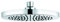 Kludi A-qa 6651105-00 Tellerkopfbrause 250