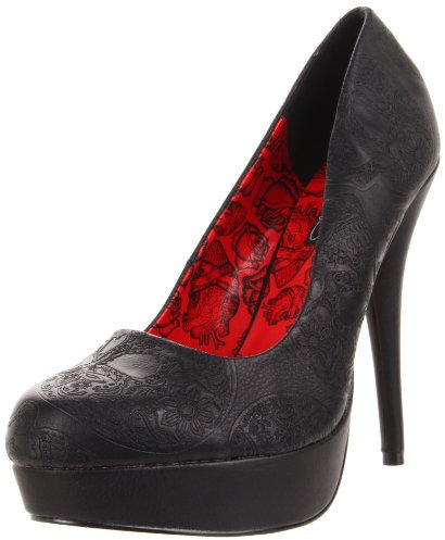 Iron Fist Damen Manslayer Plateau, Schwarz (schwarz), 43 EU
