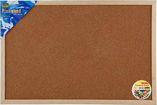 Idena Pinnwand-Set (100er Box Nadeln + Pinnwand 40 x 60 cm)