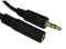 Bluecharge Direct 2m 3.5mm Jack Extension Cable Lead Stereo Plug to Socket AUX Headphone GOLD