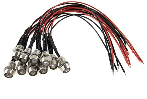 10x Schraub-LED - 12V - neutralweiss (4500K); Lichtpunkt, Sternenhimmel schraubbar