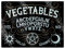 Vegetables Ouija Glass Rectangular Chopping Board