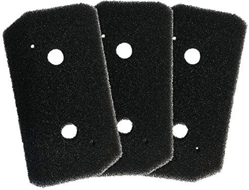 Comedes Schwammfilter kompatibel mit Bosch Trockner Wärmepumpentrockner | einsetzbar statt Bosch Filter 12007650 | Schaumfilter Sockelfilter Nachmotorfilter Ausblasfilter Wärmetauscher (3 Stück)