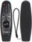 Custodia Telecomando per LG Magic AN-MR19BA AN-MR18BA AN-MR20GA AKB75855501 Telecomando, Guscio Telecomando Adatta per LG Magic Telecomando, Antiurto Lavabile, con cordino (Nero)