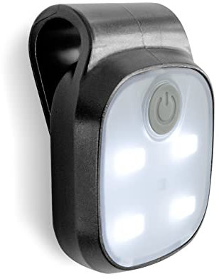 X4-LIFE LED Clip Leuchte | Mützenlicht | Stirnlampe LED Wiederaufladbar | Freihändig verwendbar | SOS Leuchte