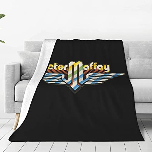 Peter German Maffay Überwurfdecke, warme, ultraweiche Micro-Fleece-Decke für Bett, Couch, Wohnzimmer, Dekoration