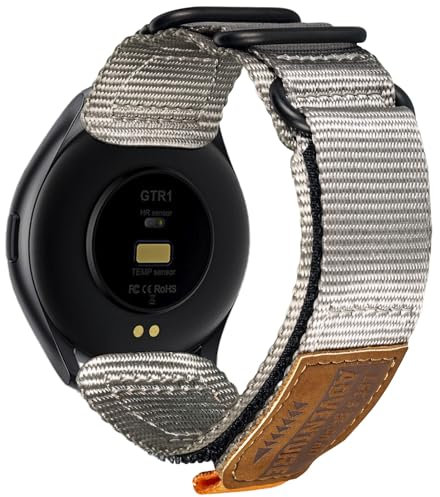 torbollo 22mm Watch Band Bänder Kompatibel mit Amazfit GTR 4 / GTR 3 Pro/GTR 3 / GTR 2e / GTR 2 / GTR 47mm Smart Watch, Schnellspanner Ersatz Sportarmband