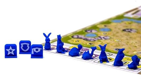 BoardGameSet Ark Nova Brettspiel Upgrade Erweiterung - Ark Miniaturen | Spiel Figuren & Erweiterung