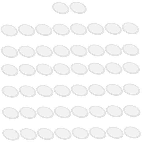 Toyvian 50stücke Stk Flötenmembranen Für Kazoo Flöten Langlebige Abs Membranen Als Flöten Zubehör Ersatz Für Instrumentenbedarf