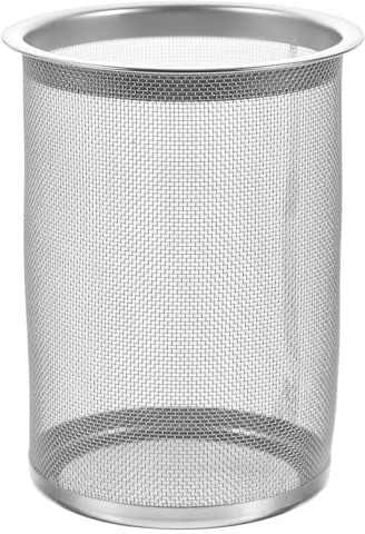 Zerodeko Stainless Steel Tea Infuser Replacement for Teapot Mesh Strainer Fine Metal Filter for Loose Leaf Tea Oolong Herbal Brewing 3.15X2.36 Inch