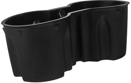 iplusmile Auto Getränkehalter Organizer Für Mittelkonsole Kompatibel Mit Model Und Stabil Und Langlebig Installieren Platzsparend Klassisches Design