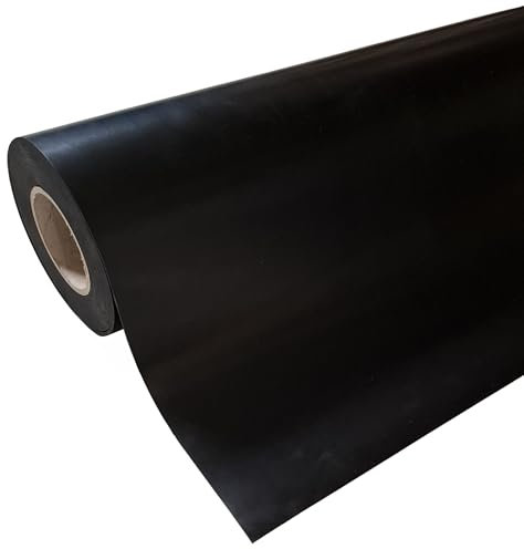 diconfa Gummimatte SBR 1000mm 100cm breit - Dicke 0,5 bis 20mm - LÄNGE 0,05 bis 10m - 1000mm (1m) x 400mm (0,4m) x 1mm - Meterware Antirutschmatte Gummi-Boden Gummiplatte Gummistreifen
