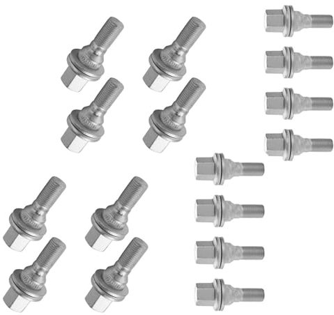 TONMHXA Juego Tornillos Rueda Compatible con Peugeot para 1007 206 207 Pernos De Neumáticos Reemplazos De Pernos Montaje De Ruedas Y Cojinetes Reemplazos De Pernos De Neumáticos De Acero OEM: 540567