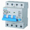 Interrupteur magnétothermique différentiel de sauvetage, 3P+N, occupe 4 modules DIN, 380V 415V, 10A C10, 300mA 6KA 6000A, RCBO