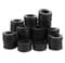 Giantree 80 Pcs Shower Hose Washers, 19 MM Black Flat Hose Washer Rubber, Seals Rubber Hoses Washers for Fixed Faucets Shower Head Handheld Connector Gasket Prevent Leakage (0.75inch)