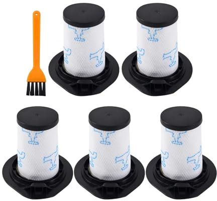 HGXLOWUA 5 Filtri, Compatibili con Gli Aspirapolvere Rowenta Air Force 460, all in One RH92Xx E Air Force Flex 560 RH94Xx, Parti ZR009002