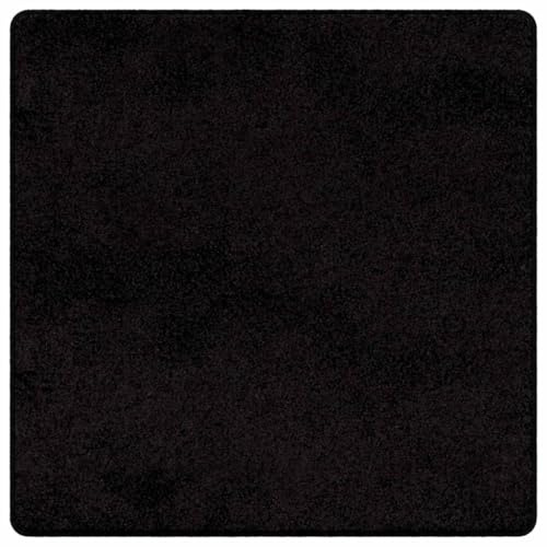 vidaXL Teppichläufer Schwarz 100 x 100 cm 100% Polypropylen Tuft
