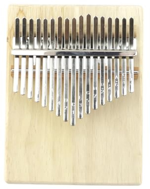 Anfänger-Kalimba 21tönige Kalimba Tragbares Musikinstrument 34 Individuell Anpassbar(17-note thumb piano)