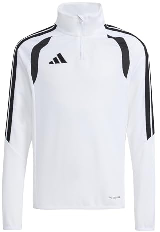 adidas Unisex Kinder Tiro 26 League Training Top Kids Sweatshirt, White/Black/Black, 3-4 Years