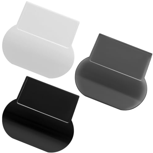 6 Pièces Leve Cuvette Toilette en Pc, Poignée Pratique pour Wc | Lot Autocollant, Léger et Peu Encombrant, Facile à Nettoyer, Aide à Garder les Mains Propres en Salle de Bain