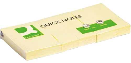 Q-Connect Quick Notes 40 x 50 mm/Haftnotizen Klebezettel