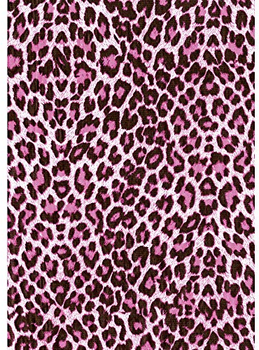 Décopatch FDA527O - A pocket of 20 sheets 30x40 cm - Pink/silver panther fluo - DIY - Customisable Décor - Completely Personalise - Creative + Leisure Activity