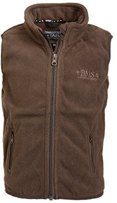 BMS Antarctic Clima Fleece Weste, Braun, Größe 146