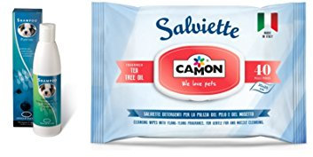 Hygienisierendes Shampoo Ingenya & Camon Teebaumöl für Hunde