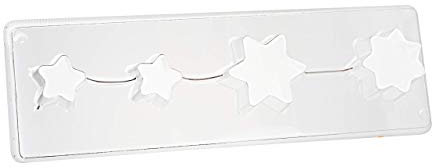 RAYHER Seifengießform - Sterne, Diverse, Transparent, 3.5 x 1 x 0.32 cm, 1 Einheiten