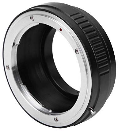 Yunir Anello Adattatore Adattatore Obiettivo in Lega di Alluminio Sostituzione Adattatore Attacco Obiettivo, per Obiettivo KONICA AR Adatto per Fuji X-E1 X-E2 X-M1 X-A1 A2 x-RP1 Camera mirrorless