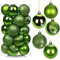 6CM Weihnachtsdeko Weihnachtskugeln, 25 Stücke Bruchsiche Christbaumkugeln Ornamente Weihnachtsbaumschmuck für Weihnachtsbaum Christbaumkugeln Weihnachtsdekoration Kugeln